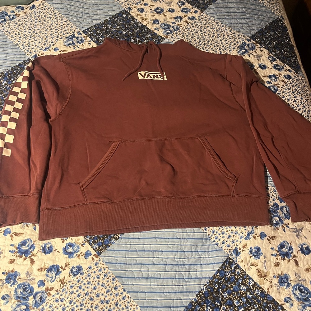 Vans Versa Burgundy Hoodie XL